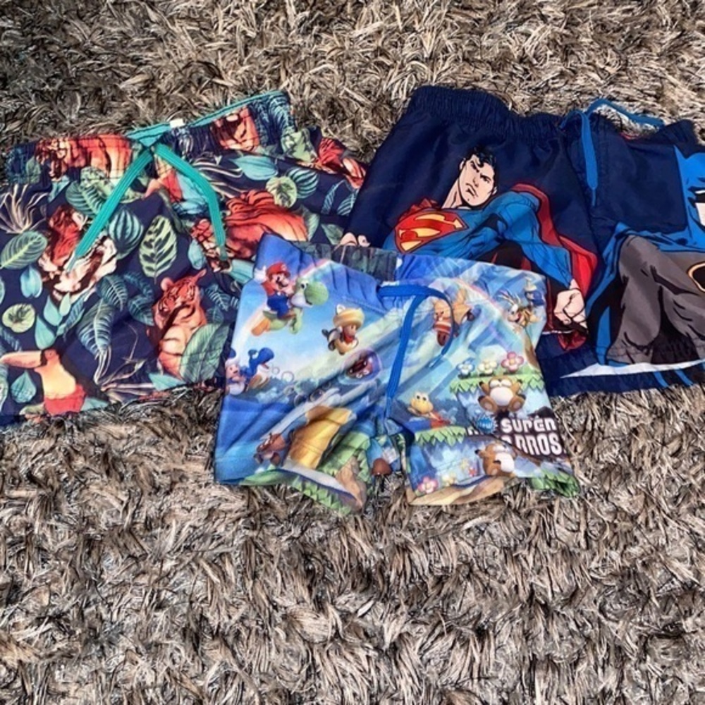 H&M toddler boy swimwear bundle 2-4 years.